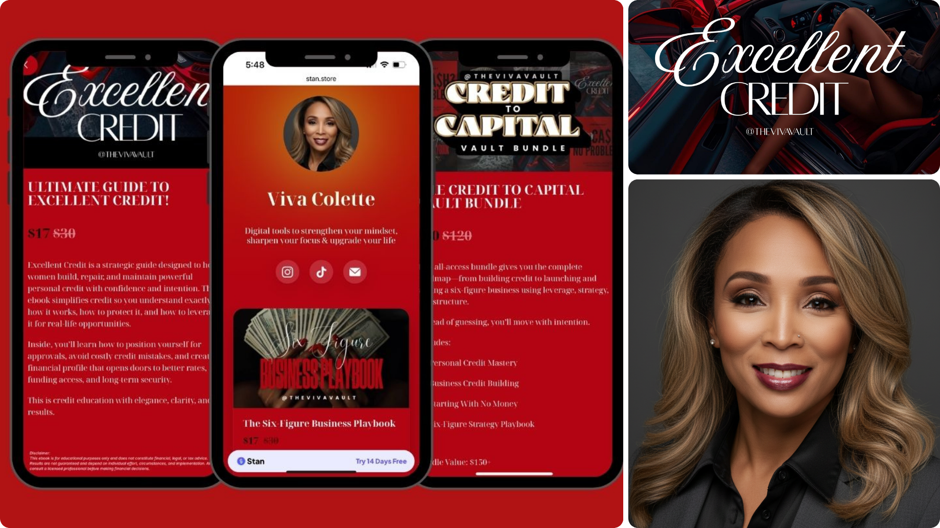 E-Book Redesign &amp; Stan Store