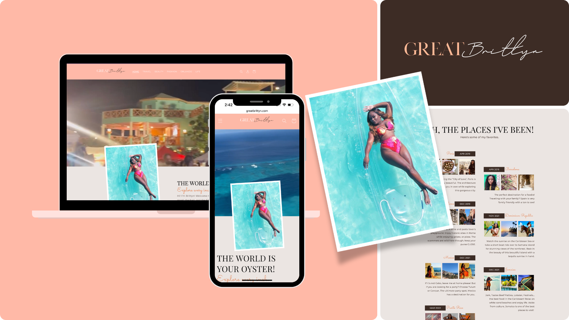 Website Design &amp; Branding