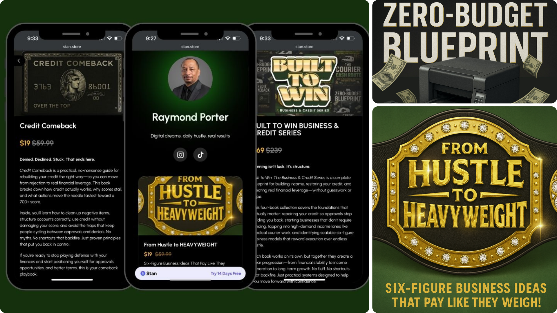 E-Book Redesign &amp; Stan Store