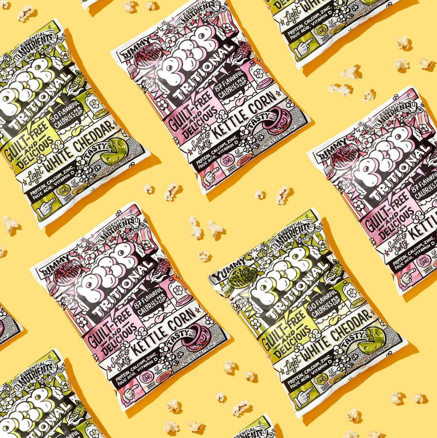 Client: Poptritional Retail Packaging &amp; Website